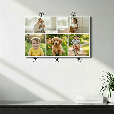 Make Your Own Collage (5 Photo in 1)