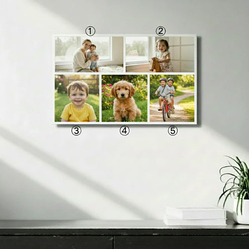 Make Your Own Collage (5 Photo in 1)